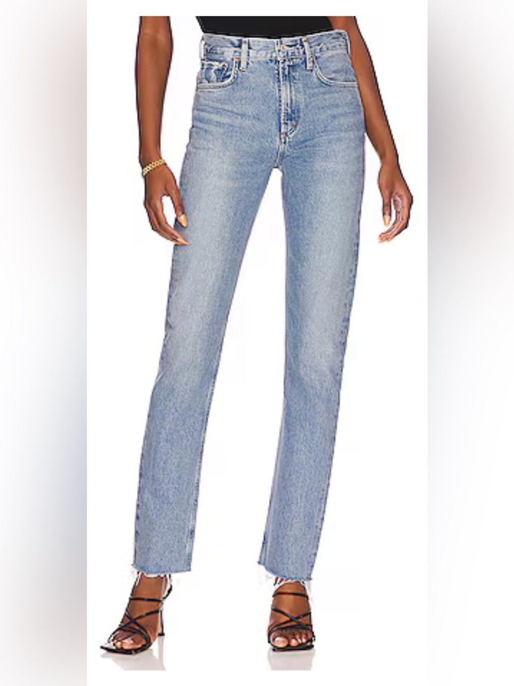 Agolde Cherie High Rise Straight Jeans Womens Size 23